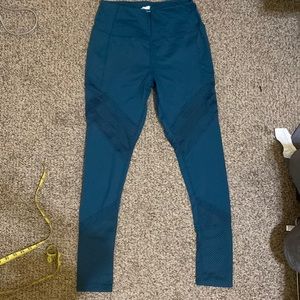 Blue Athletic Leggings